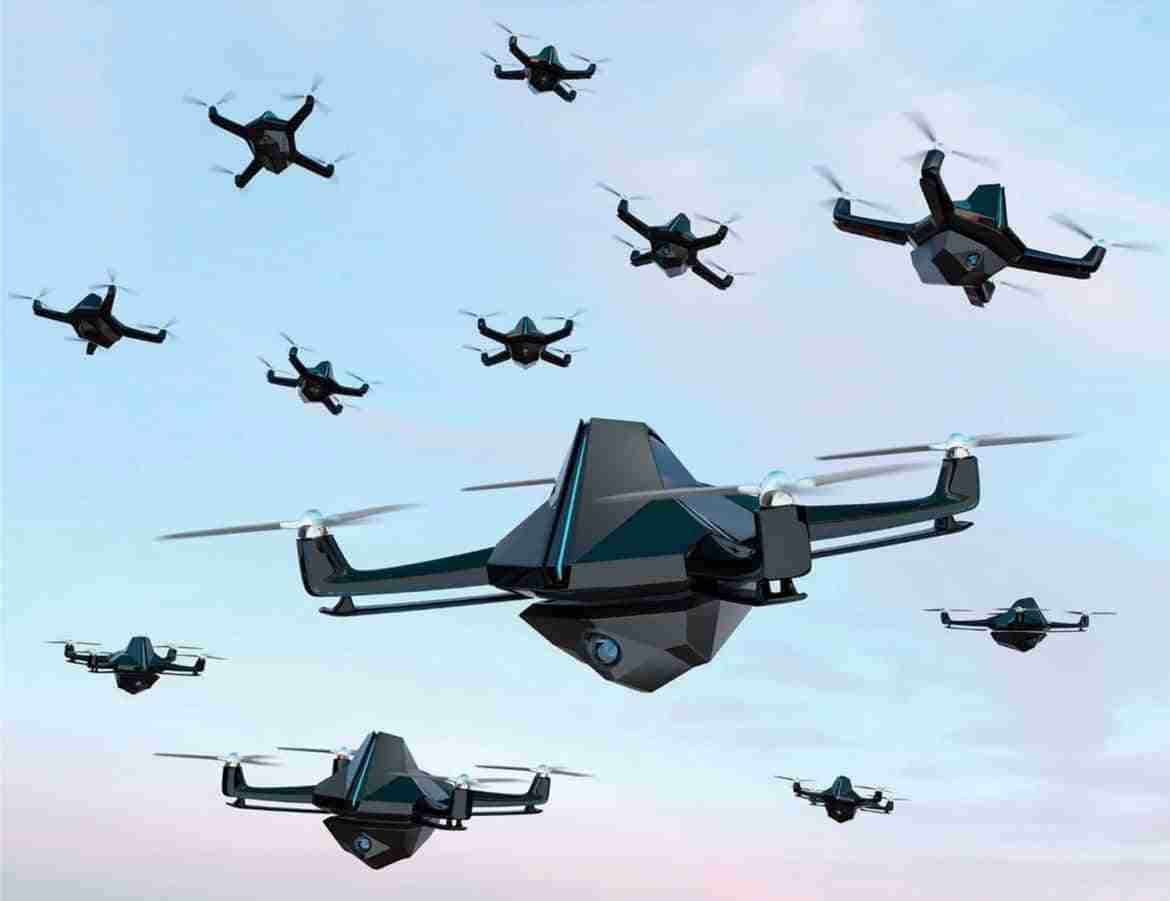 Drones3 Drone swarm